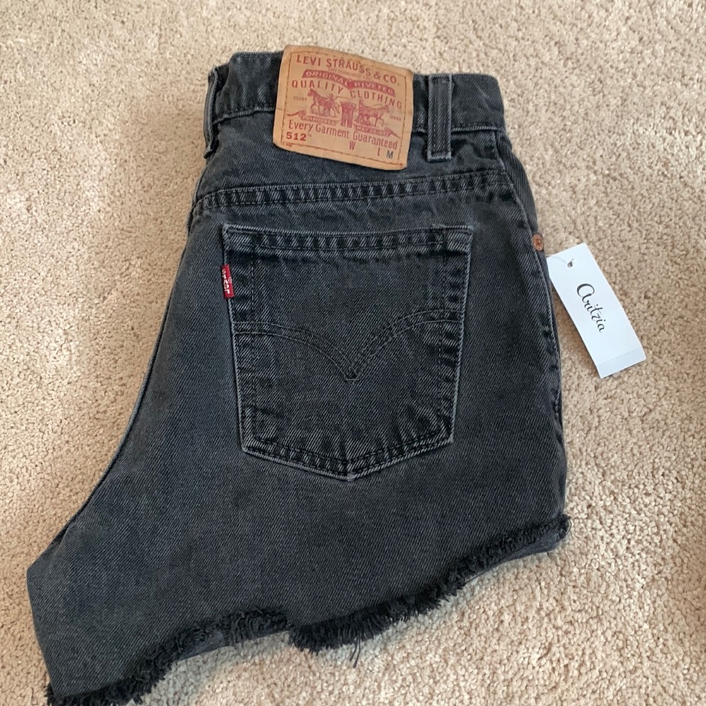 LEVIS cut off shorts from ARITZIA